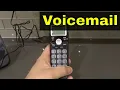 How To Check Voicemail On A Vtech Cordless Phone-Full Tutorial
