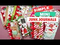 Craft Fair Idea Simple Mini Junk Journals no sew Craft Fair Series 2024