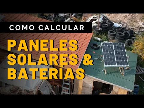 Download MP3 Cuántos PANELES y BATERÍAS necesito? 🌞  | Sistema Solar OFF GRID |  TINY HOUSE ÑAMKU CHILE