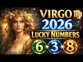 VIRGO 2026 LUCKY NUMBERS REVEALED ONE NUMBER WILL CHANGE YOUR MONEY DESTINY