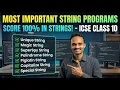 7 MOST IMPORTANT String Programs for ICSE Class 10 Computer 2026 Boards