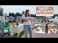 1 DEALS at a flea market garage sales and a thrift store Thrift With Me Thrift Decorate