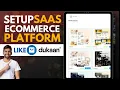 Build a SaaS E-Commerce Platform Like Shopify or Dukaan - Step-by-Step Tutorial
