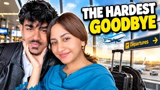I Cried So Much 😭💔 | My Brother Went Back to Dubai #alizehjamali #vlogs #viral