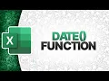 Excel DATE Function Tutorial How to Use Date Function in Excel