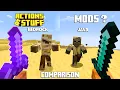 Minecraft Actions Stuff Java Vs Bedrock COMPARISON mods