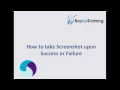 How to take screenshots with Appium