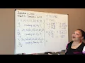 Math 5 - Cumulative Test 1 Review