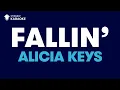 Fallin' (Radio Version) in the Style of \