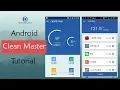 How to make CleanMaster app in android studio