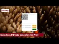 C Tutorial Barcode and Qrcode Generator and Print