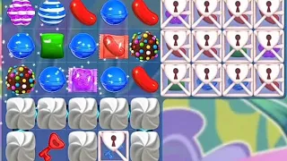 Candy crush jelly saga Frosting level 13364 Blue candy Red candy Color bomb best level