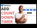 How to Add Countdown Timer in Webflow SIMPLE GUIDE