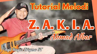 tutorial melodi zakia original ahmad albar