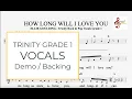 Download Lagu How Long Will I Love You - Trinity Grade 1 Vocals (Demo \u0026 Backing Track )