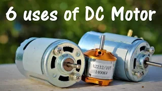 6 useful things from dc motor diy electronic hobby