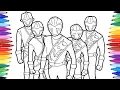 Power Rangers Coloring Pages Power Rangers Coloring Book Colouring Power Rangers for Kids