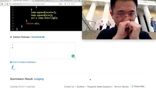 Lincoln Memorial 15 min Java Coding Challenge - Count and Say