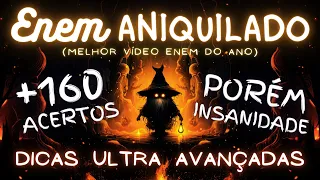 Loucura me aprovou em tudo no ENEM