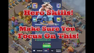Last War What Hero Skills To Focus Be Smart With Your Skill Medals 