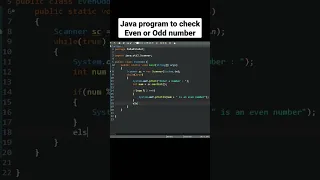 Java Program to check Even or Odd number Pahadi Coder
