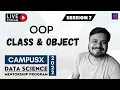 OOP Part 1 Class Object Data Science Mentorship Program DSMP 2022-23