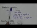 RELATIONAL AND EQUALITY OPERATORS IN C PROGRAMMING IN C-9