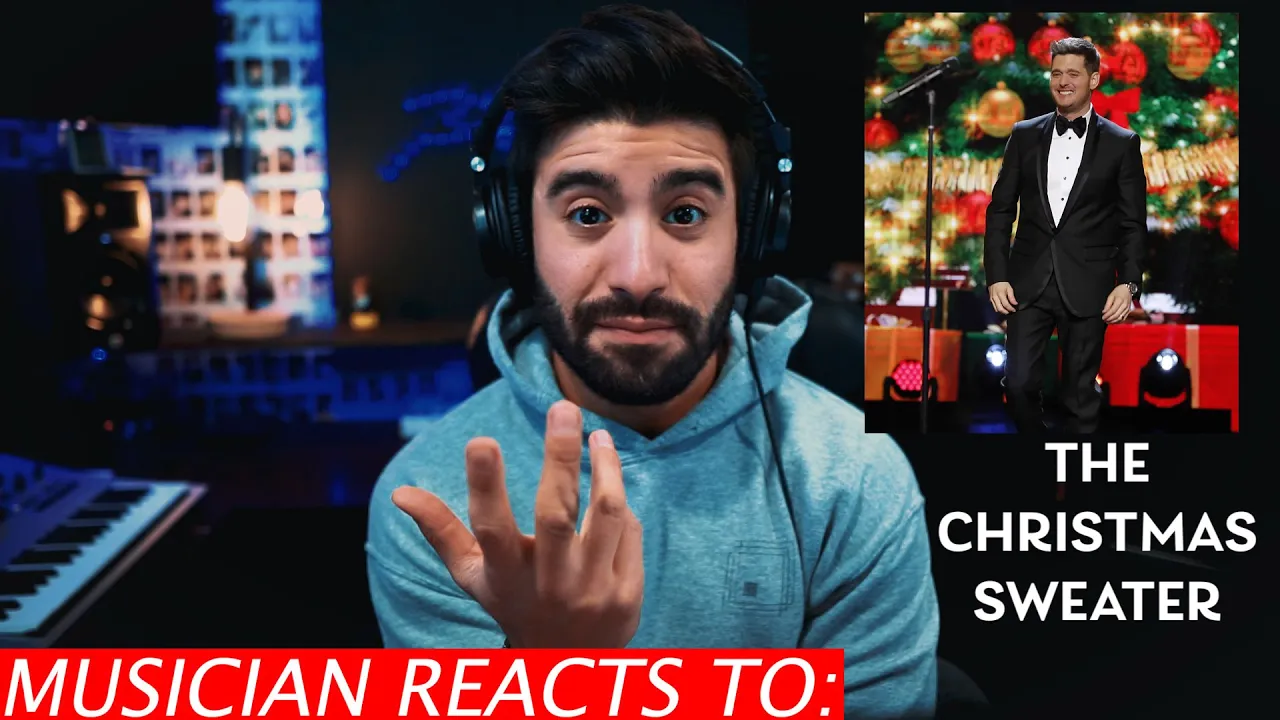 Musician Reacts To Michael Bublé - The Christmas Sweater