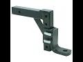 Harbor Freight 95991 How to install an Adjustable ball mount hitch for lifted trucks or SUVs