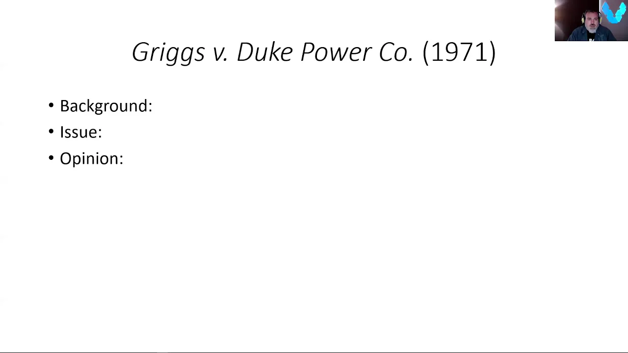 Griggs v. Duke Power Co.