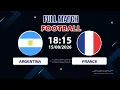 Argentina vs France - The Dream Final Two Giants Battle for Glory