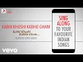 Download Lagu Kabhi Khushi Kabhie Gham - Official Bollywood Lyrics | Lata Mangeshkar