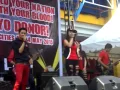 Panggung hiburan ExtraJoss - Donor Darah Mall Alun-alun Malang