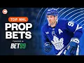 THE BEST NHL BETS PROP PICKS PREDICTIONS TODAY