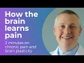 How the Brain Learns Pain Chronic Pain Plasticity