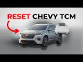 How to Reset a Transmission Control Module Chevy Reset Chevy TCM