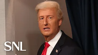 trump air force one press conference cold open snl