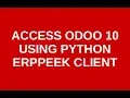 ODOO 10 - PYTHON ERPPEEK CLIENT