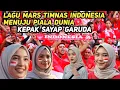 Download Lagu LAGU MARS TIMNAS INDONESIA MENUJU PIALA DUNIA 🔥KEPAK SAYAP GARUDA ‼️