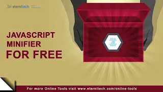 How to Minify Your JavaScript JS Minify Free Online JavaScript Minifier Tool
