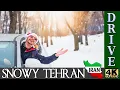 Download Lagu IRAN - Tehran Streets Winter View 2023 Snowy Tehran City Driving Tour | خیابان های برفی شمال تهران