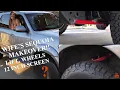 My Wife s Toyota Sequoia Gets Makeover New Lift Kit Wheels Tires TV DVD System And Tundra Update