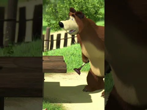 Земля в иллюминаторе, а уши? 🌍🎧 #Shorts #машаимедведь #ДеньВаренья #MashaandtheBear #cartoon #kids