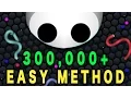 Slither World Record Tutorial 329k Mass No - Tips and Tricks to Be Number 1 Easy