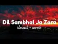 Download Lagu Dil Sambhal Ja Zara [ Slowed + Reverb ] Lofi Song