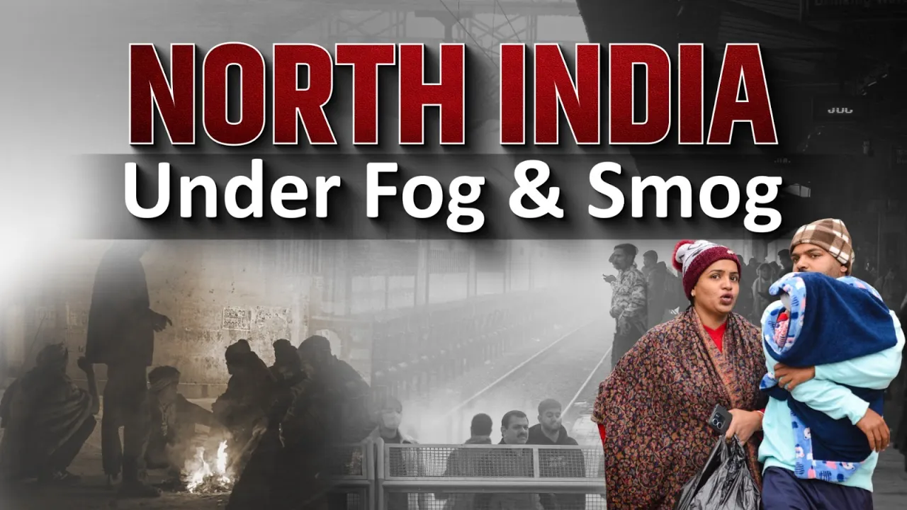 Dense Fog, Cold Wave & Toxic Air Grip North India | Delhi-NCR to UP, Punjab Affected