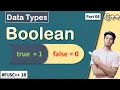 Explain Boolean DataType Bool Datatype in C Lecture 18 18