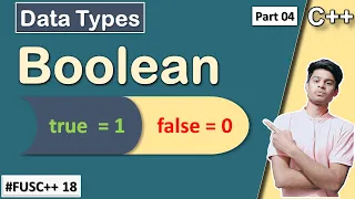 Explain Boolean DataType Bool Datatype in C Lecture 18 18