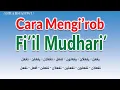 Lagu Cara Mengi'rob Fi'il Mudhari' dengan Tashrif Lughowinya #nahwu #shorof @irabnahwu