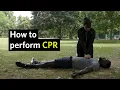 First Aid Training CPR